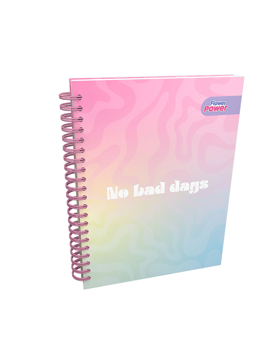 Cuaderno Argollado 7 Materias Primavera Cuadros  8