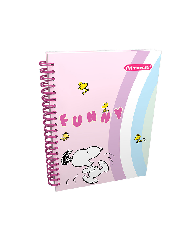 Cuaderno Argollado 7 Materias Primavera Cuadros  2