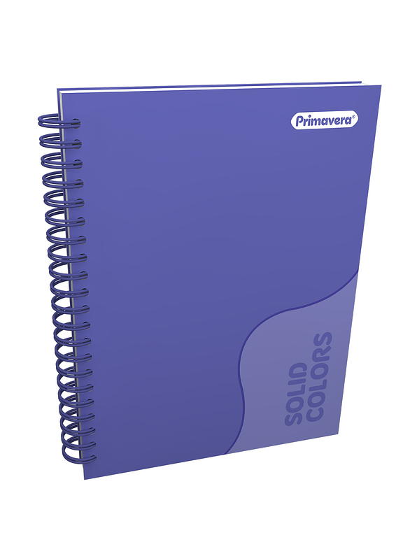 Cuaderno Primavera Multimatería Catedrático 7 Materias Solid Colors 4