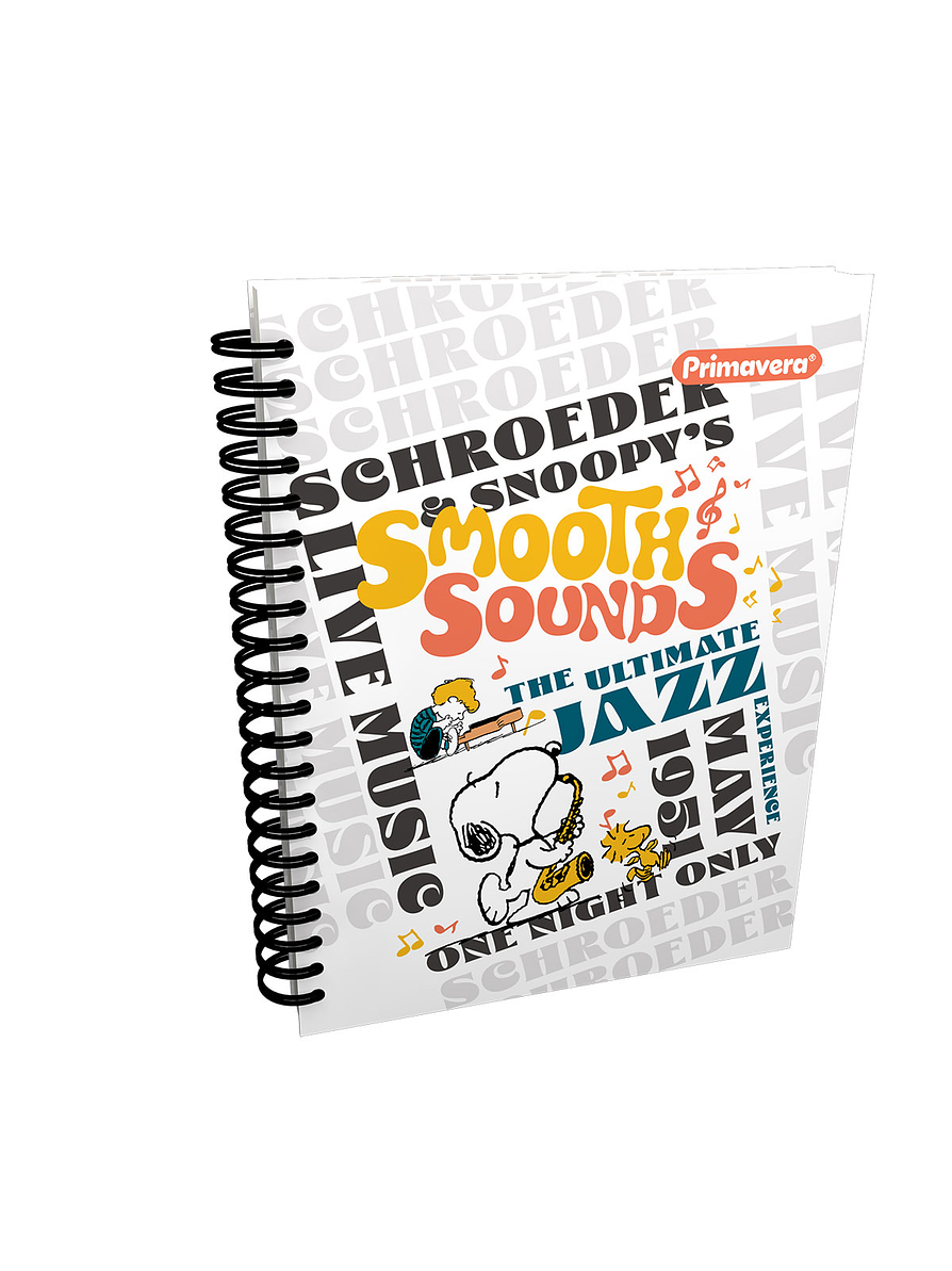 Cuaderno Primavera Argollado 5 Materias Femenino 3