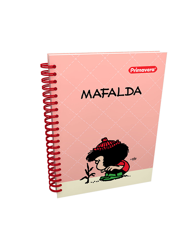 Cuaderno Primavera Argollado 5 Materias Femenino 7