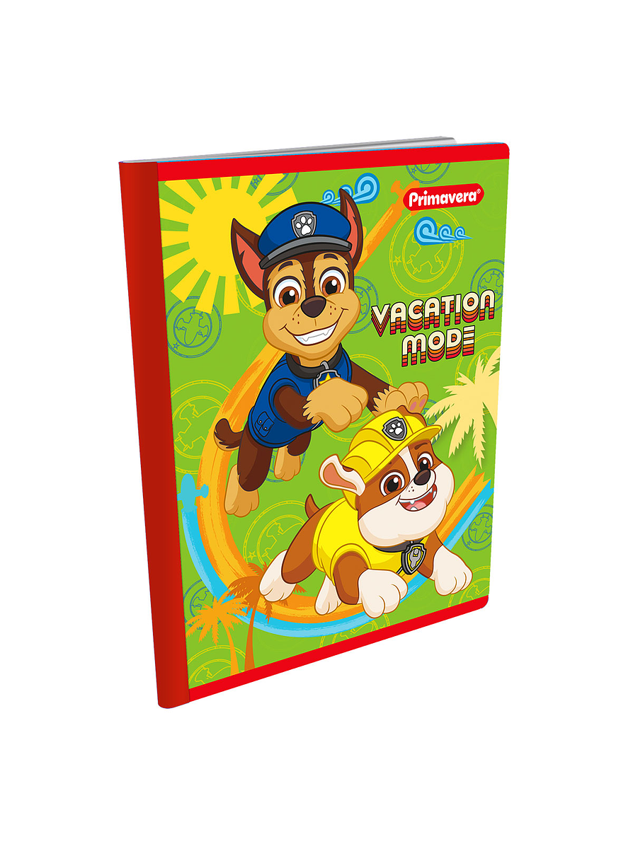 Cuaderno Cosido Paw Patrol 100 Hojas Lineas 1