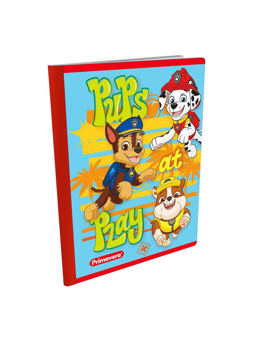 Cuaderno Cosido Paw Patrol 100 Hojas Lineas 3