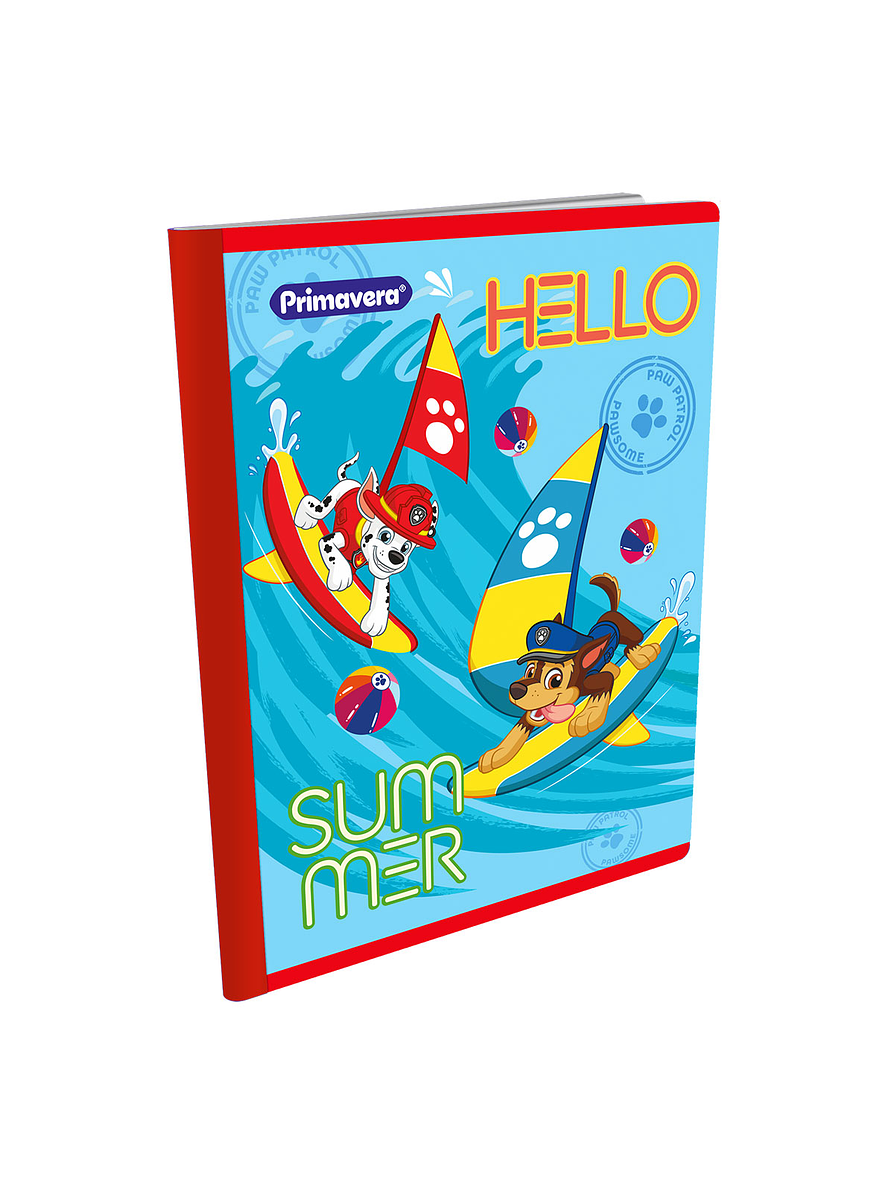 Cuaderno Cosido Paw Patrol 100 Hojas Lineas 7