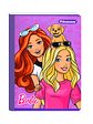 Cuaderno Cosido Primavera Mattel Barbie 100 Hojas Cuadros - Miniatura 1
