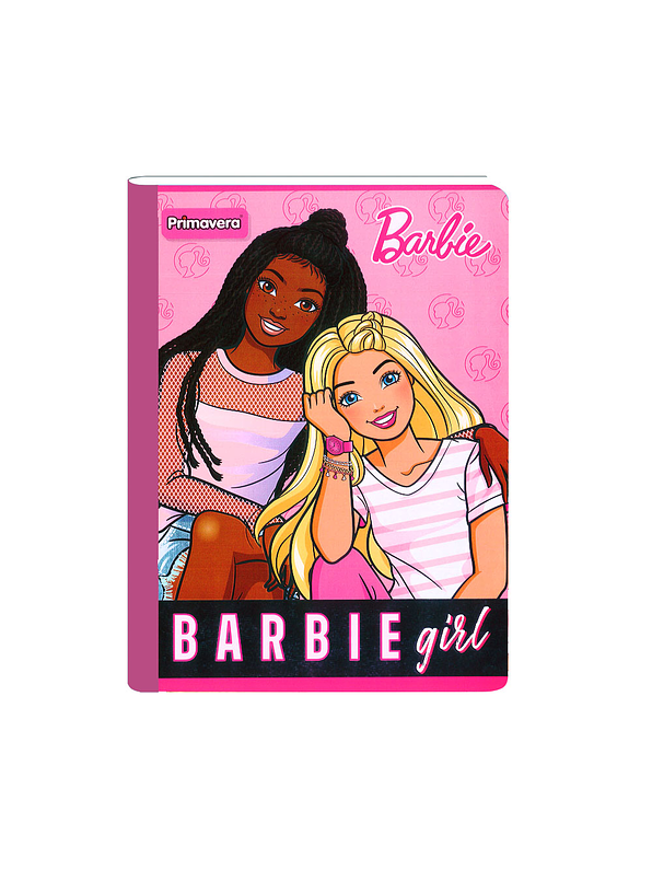 Cuaderno Cosido Primavera Mattel Barbie 100 Hojas Cuadros 3