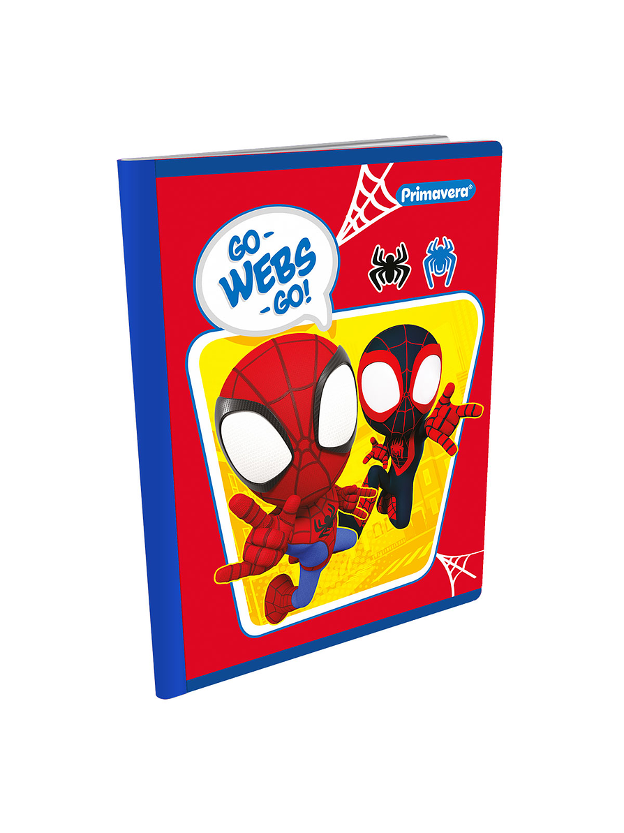Cuaderno Cosido Spidey Marvel 50 Hojas Cuadros  2