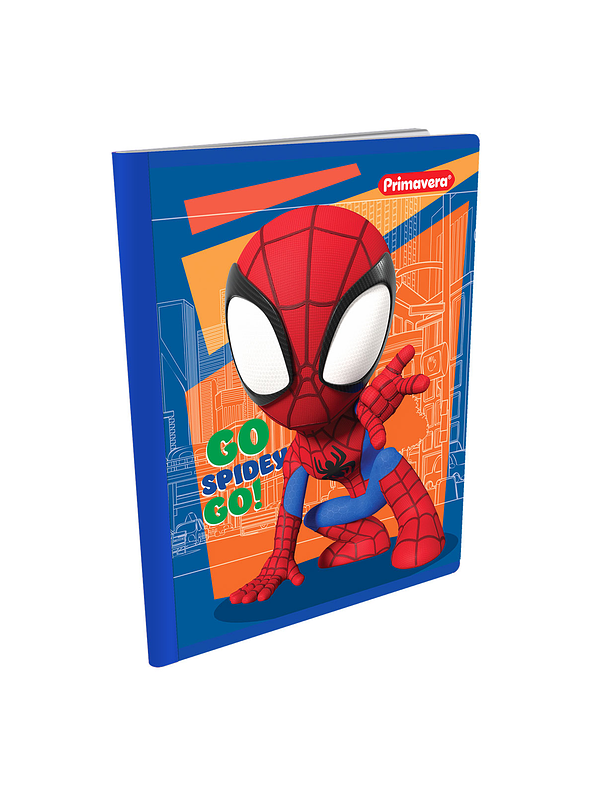 Cuaderno Cosido Spidey Marvel 50 Hojas Cuadros  6