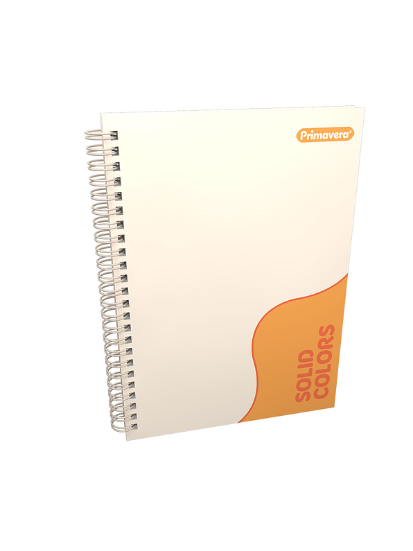 Cuaderno Catedrático Solid Colors Mujer 80 Hojas Cuadros 1