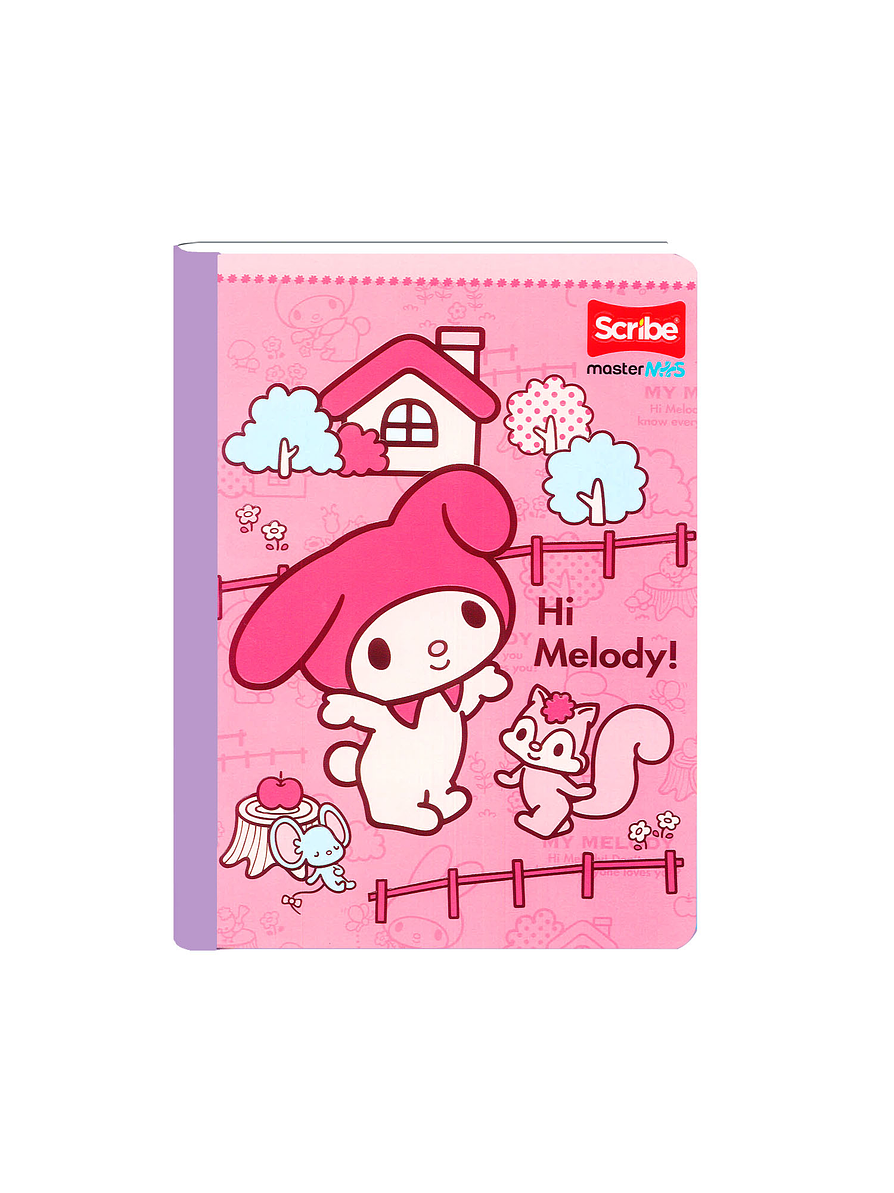 Cuaderno Cosido Mymelody 100 Hojas Lineas 6