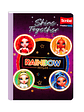 Cuaderno Cosido Rainbow High 100 Hojas Lineas - Miniatura 5