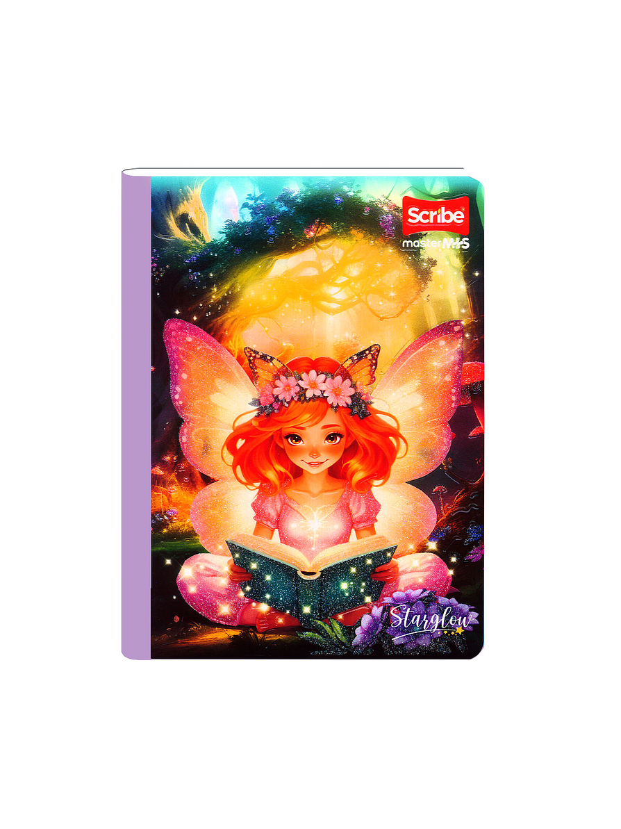 Cuaderno Cosido Starglow 100 Hojas Líneas 2