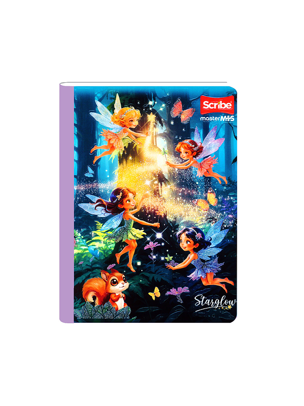 Cuaderno Cosido Starglow 100 Hojas Líneas 4