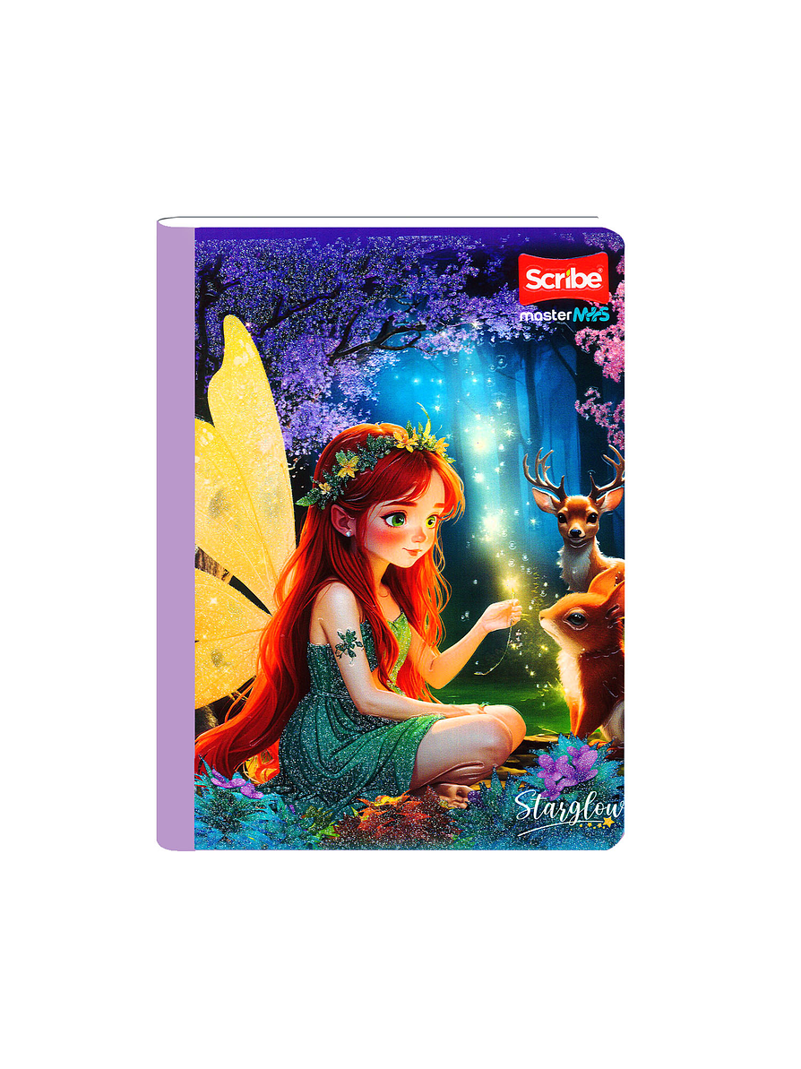 Cuaderno Cosido Starglow 100 Hojas Líneas 6