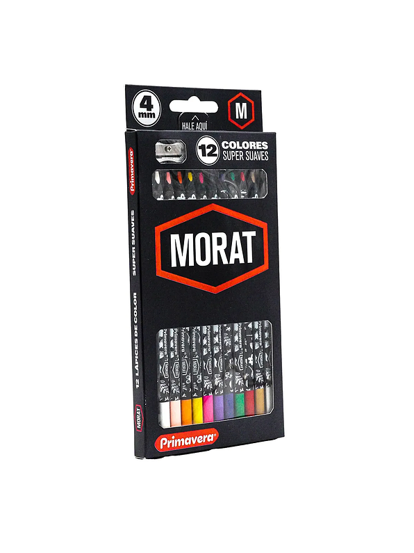 Colores Primavera x 12 Unidades Redondos Black Morat 1