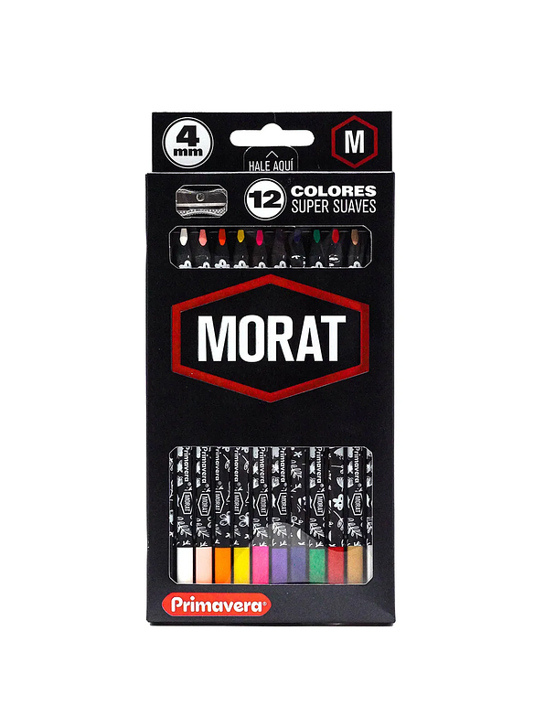 Colores Primavera x 12 Unidades Redondos Black Morat 2