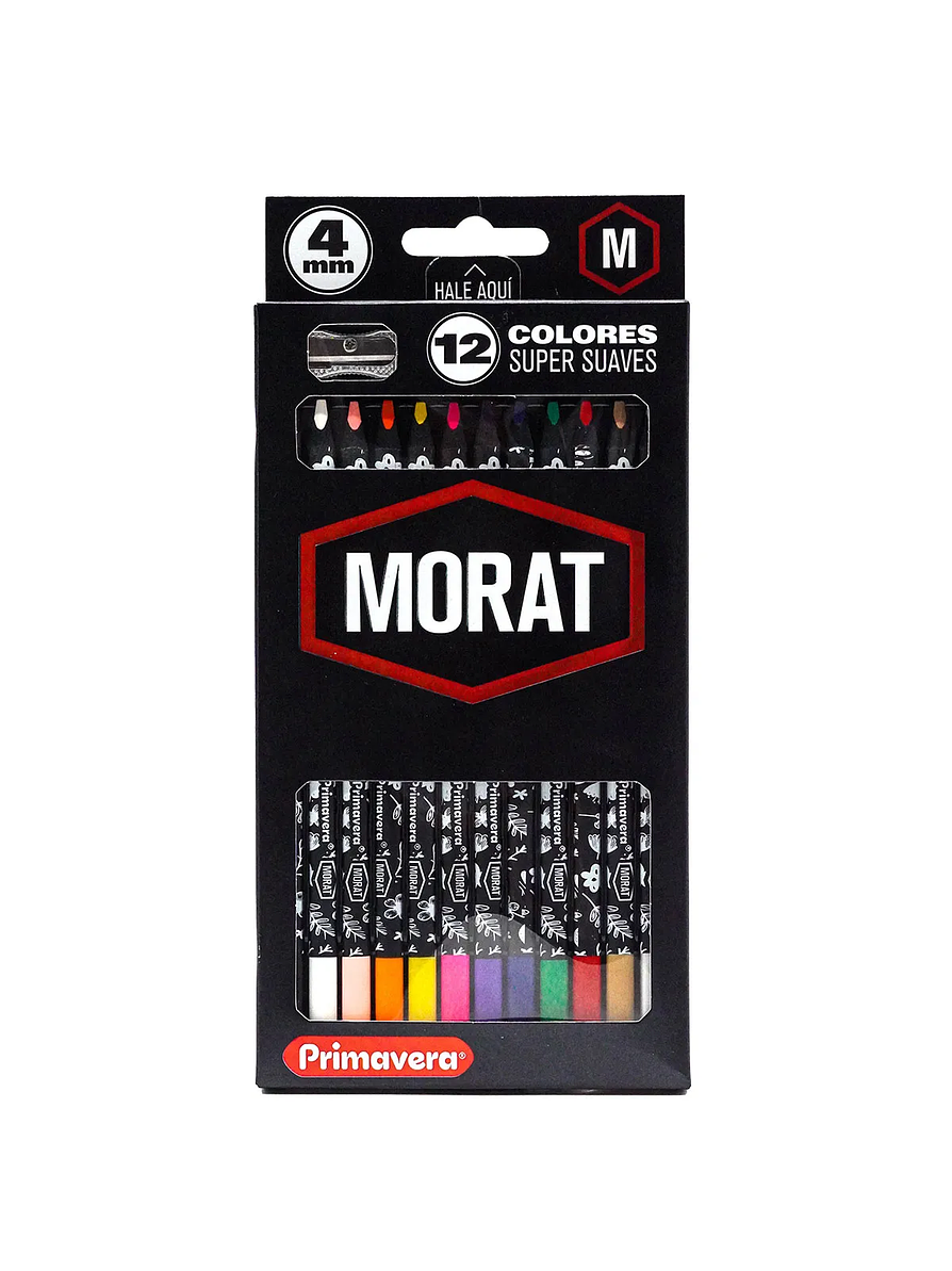 Colores Primavera x 12 Unidades Redondos Black Morat 2