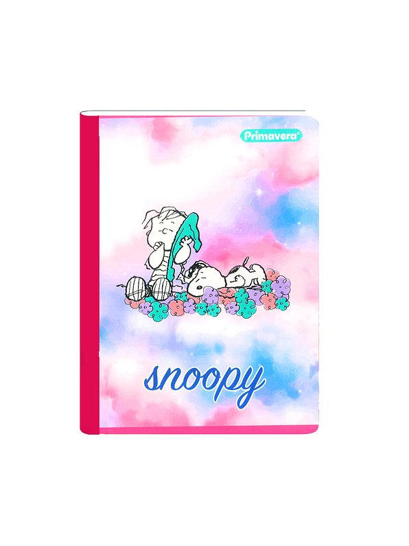 Cuaderno Cosido Primavera Mujer 100 Hojas Cuadros  5