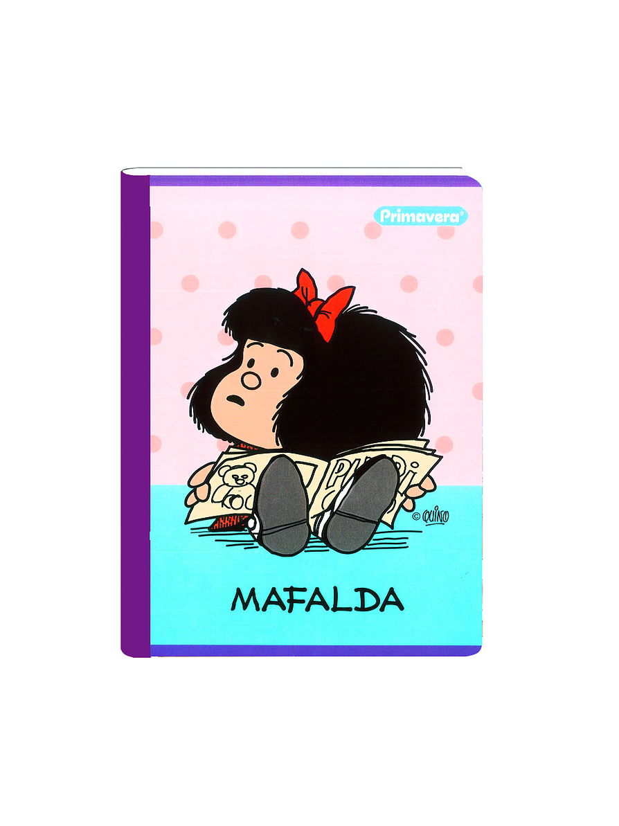 Cuaderno Cosido Primavera Mujer 100 Hojas Cuadros  7