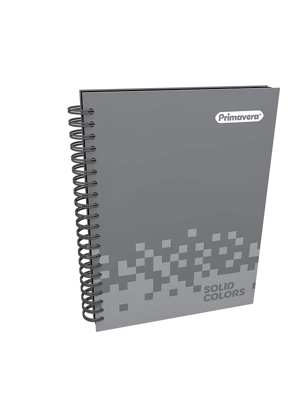 Cuaderno Primavera Argollado 5 Materias Solid Colors 2
