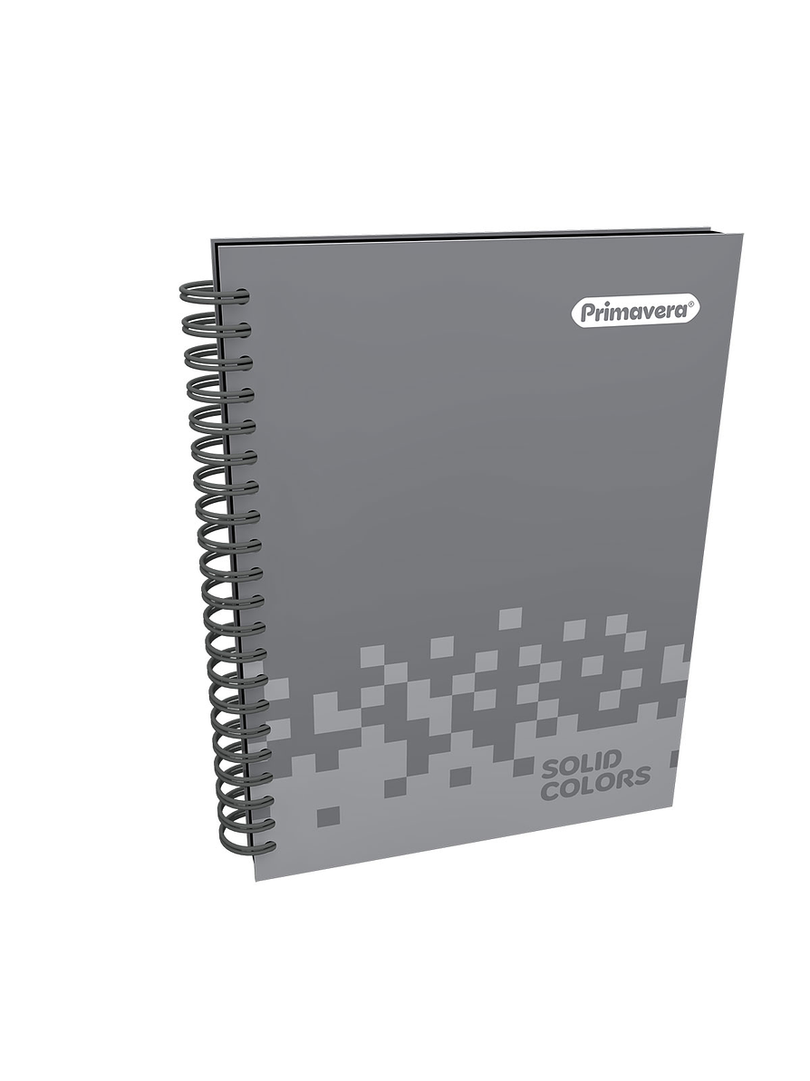 Cuaderno Primavera Argollado 5 Materias Solid Colors 2