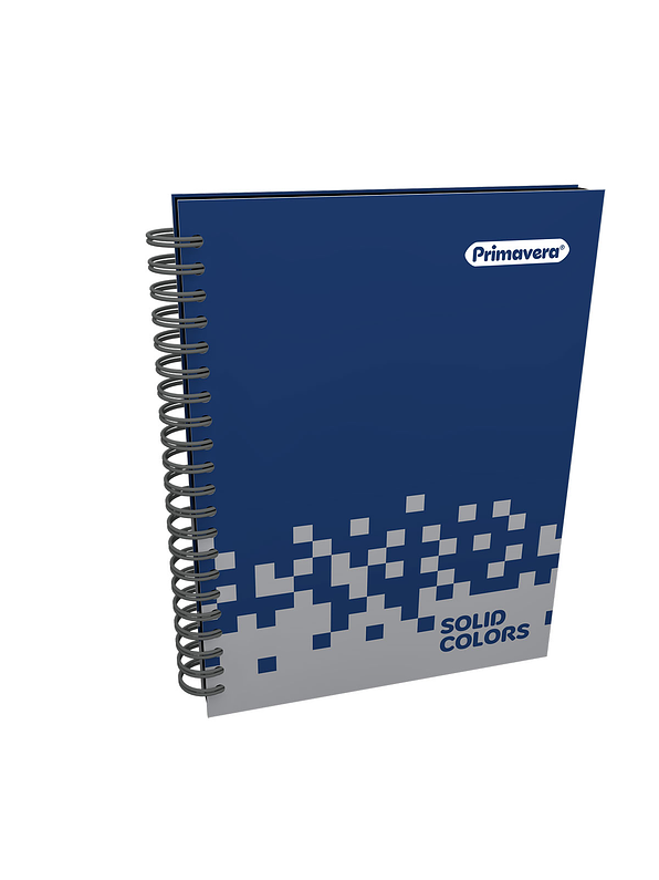 Cuaderno Primavera Argollado 5 Materias Solid Colors 6