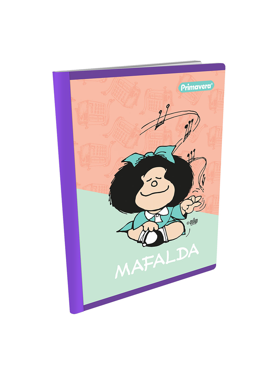 Cuaderno Cosido Primavera Mujer 50 Hojas Cuadros 1