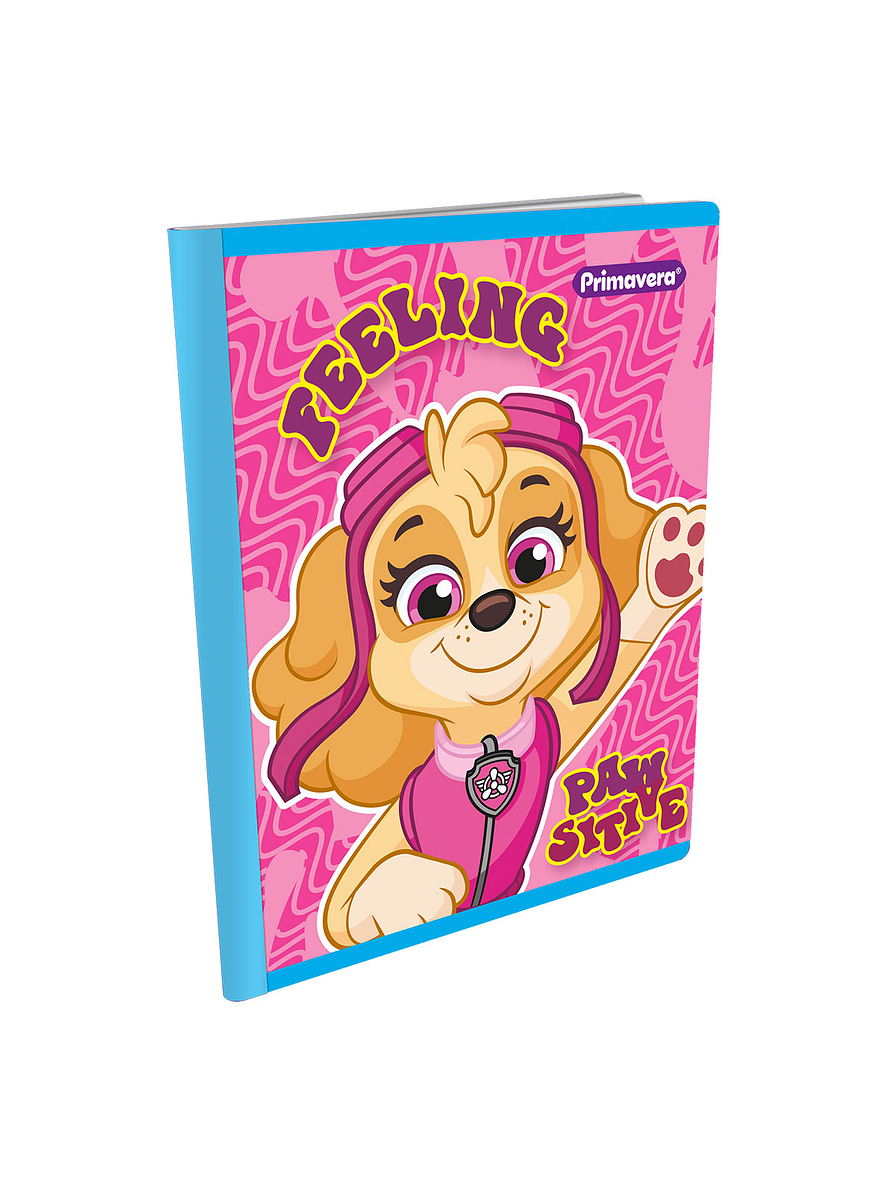 Cuaderno cosido Paw Patrol 100 Hojas Cuadros  2