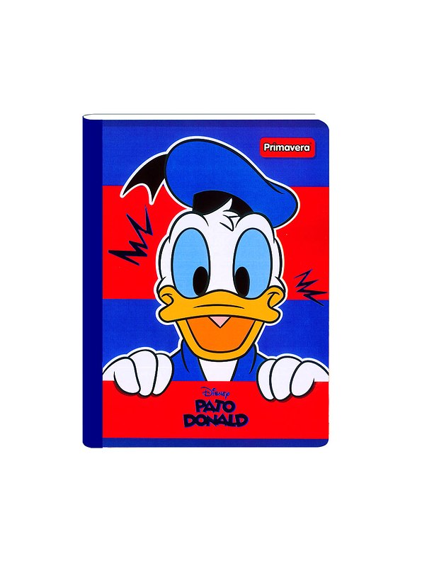 Cuaderno Cosido Primavera Donald 100 Hojas Cuadros 1