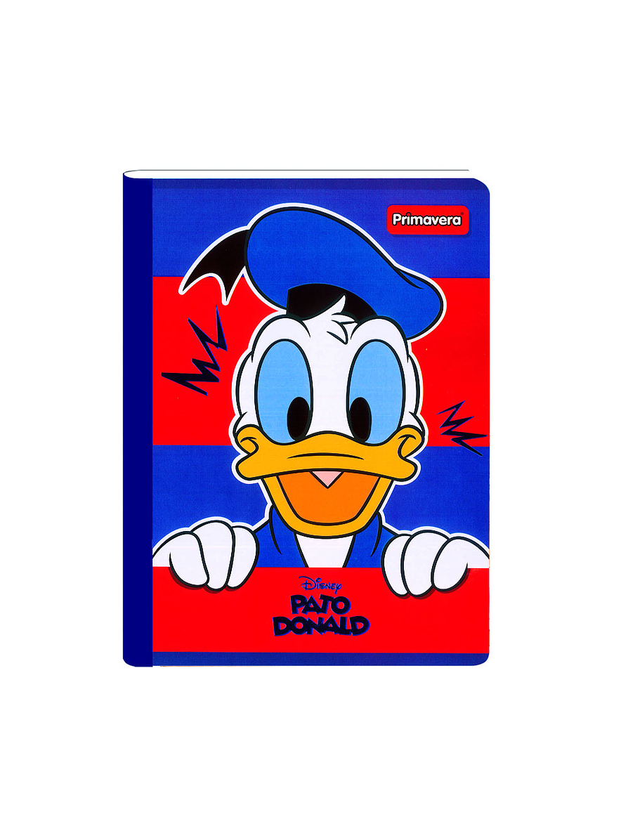 Cuaderno Cosido Primavera Donald 100 Hojas Cuadros 1