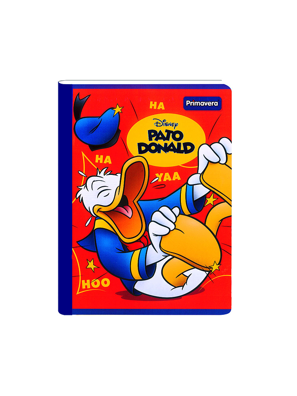 Cuaderno Cosido Primavera Donald 100 Hojas Cuadros 2