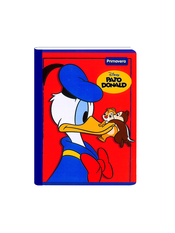 Cuaderno Cosido Primavera Donald 100 Hojas Cuadros 3