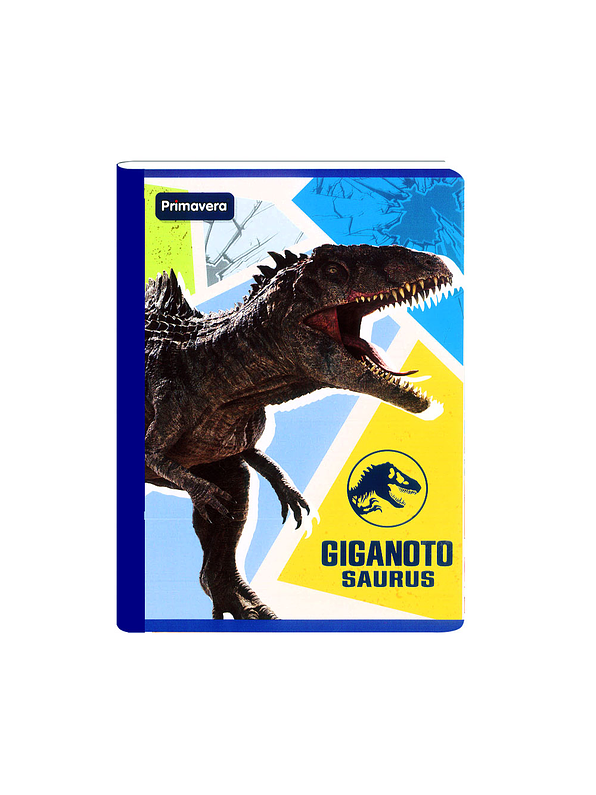 Cuaderno Cosido Jurassic World 100 Hojas Cuadros  3