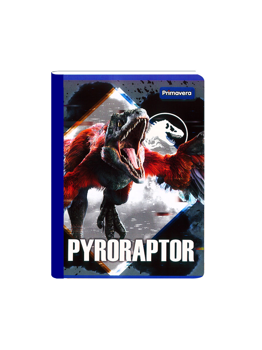 Cuaderno Cosido Jurassic World 100 Hojas Cuadros  6