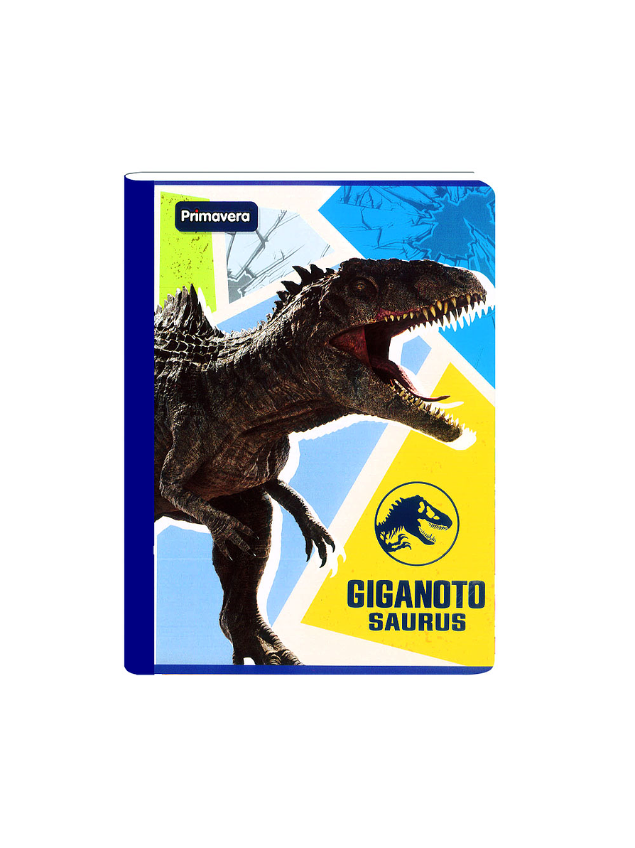 Cuaderno Cosido Jurassic World 100 Hojas Cuadros  9