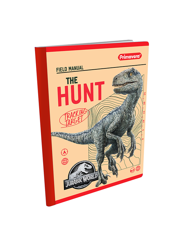 Cuaderno Cosido Primavera Jurassic World 100 Hojas Lineas 6