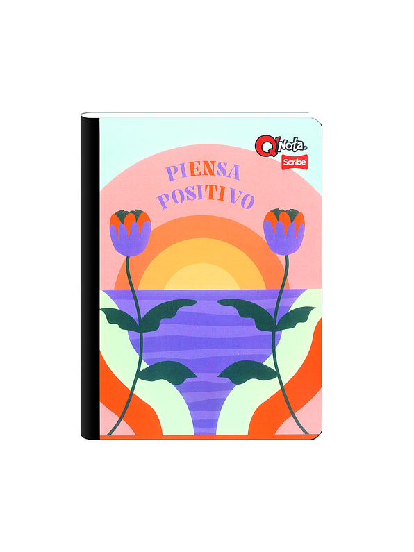 Cuaderno Cosido Qnota Femenino 100 Hojas Cuadros  4