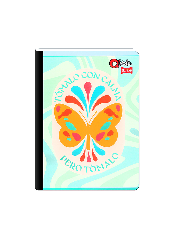 Cuaderno Cosido Qnota Femenino 100 Hojas Cuadros  6