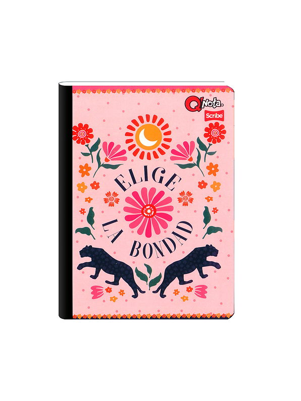 Cuaderno Cosido Qnota Femenino 100 Hojas Cuadros  10