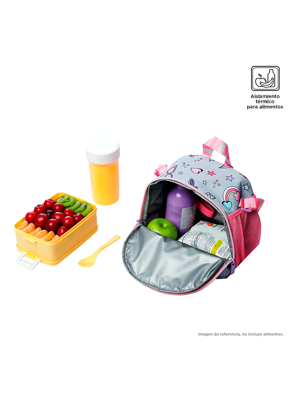 Lonchera Totto con Aislamiento Térmico Minnie Gris 2