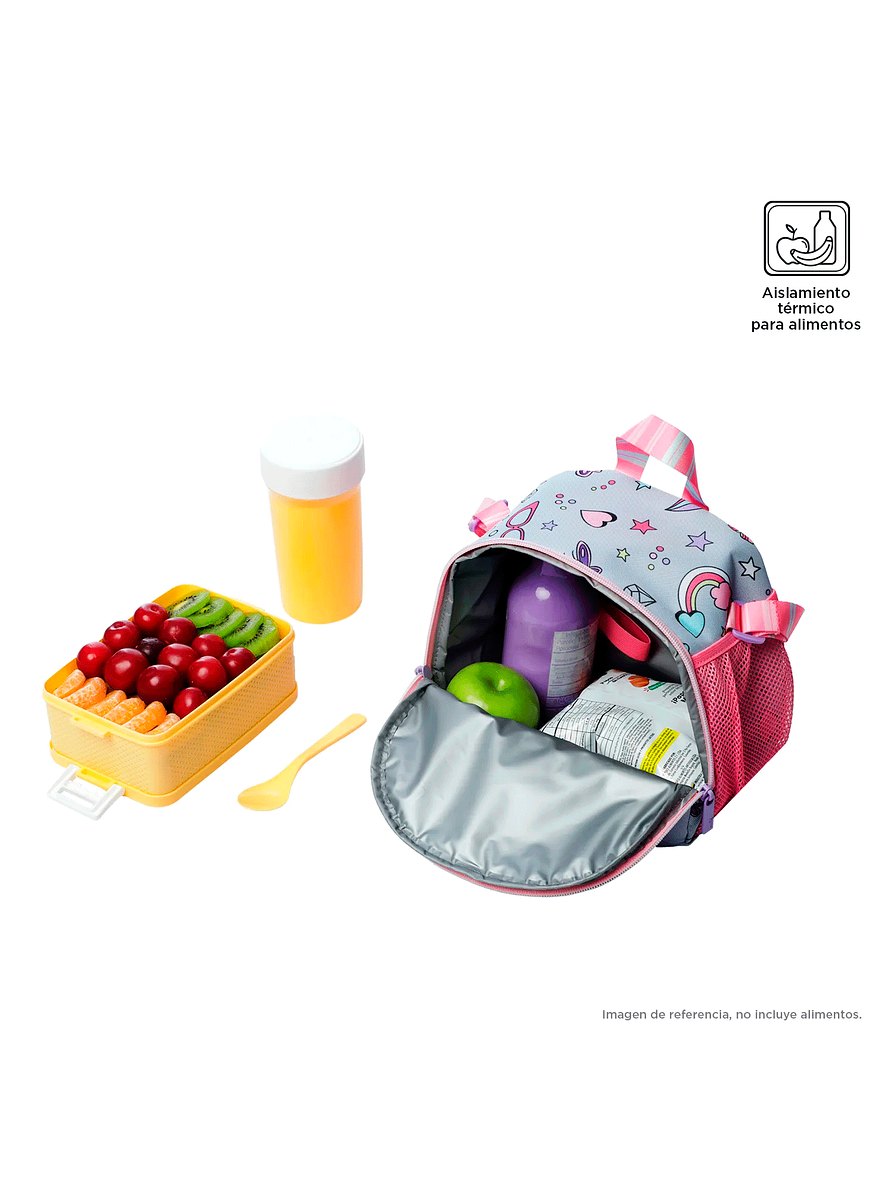 Lonchera Totto con Aislamiento Térmico Minnie Gris 2