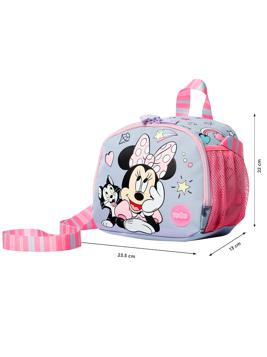 Lonchera Totto con Aislamiento Térmico Minnie Gris 4