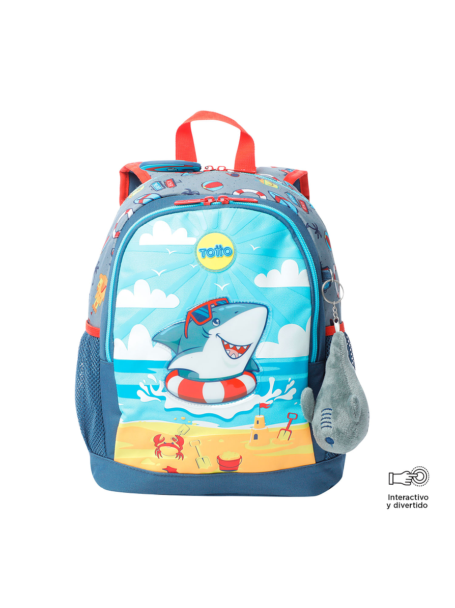 Morral Totto Para Niño Little Surfer Mediano 1
