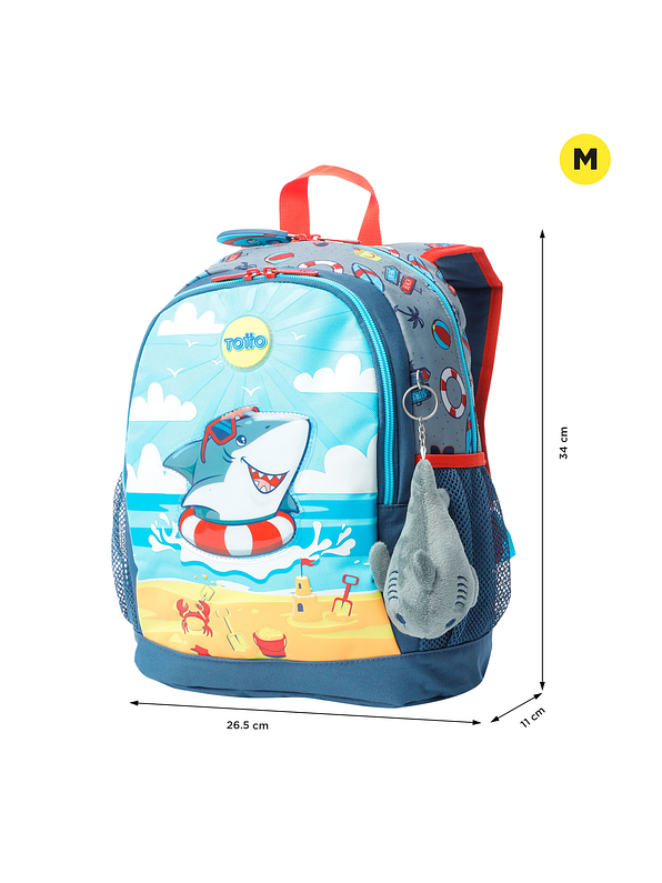 Morral Totto Para Niño Little Surfer Mediano 2