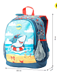Morral Totto Para Niño Little Surfer Mediano - Miniatura 2