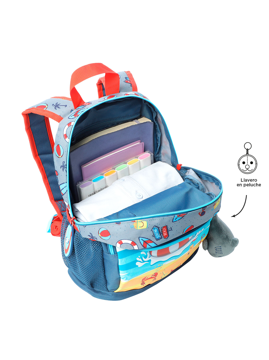 Morral Totto Para Niño Little Surfer Mediano 3