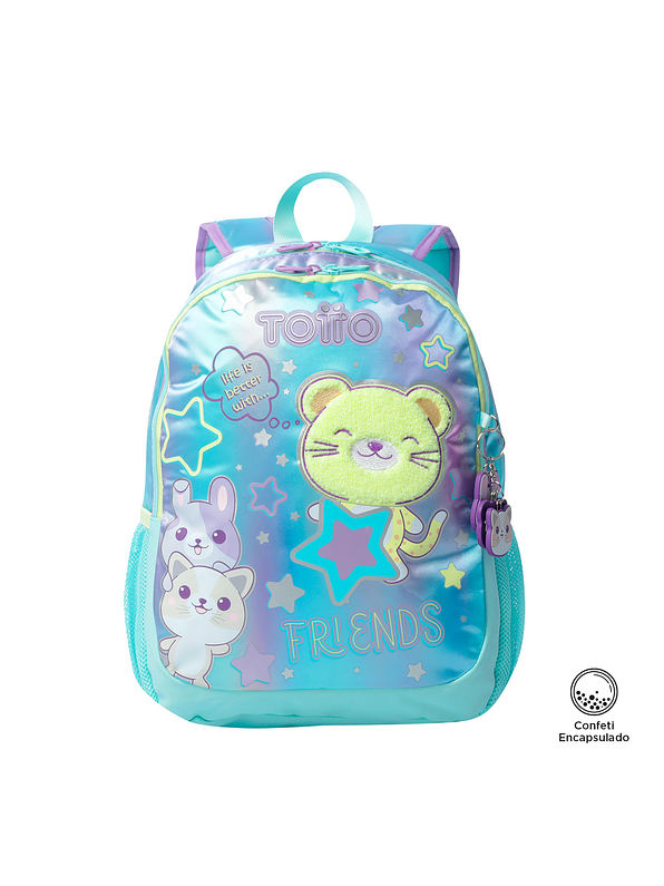 Morral Totto Para Niña Friends Mediano 1