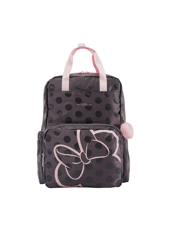 Morral Totto Para Mujer Minnie Vintage Morado 1