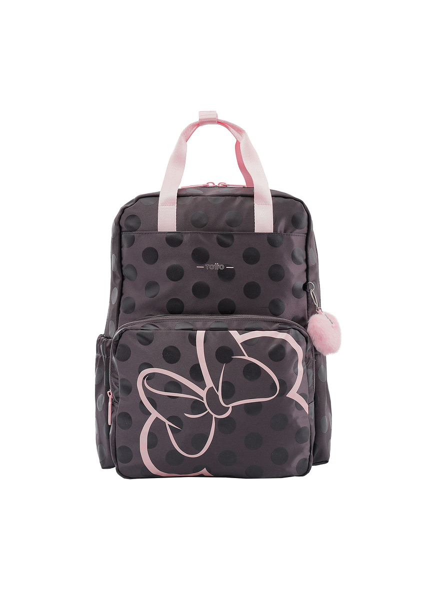 Morral Totto Para Mujer Minnie Vintage Morado 1