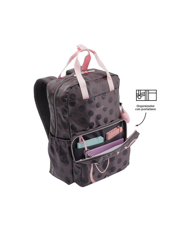 Morral Totto Para Mujer Minnie Vintage Morado 4